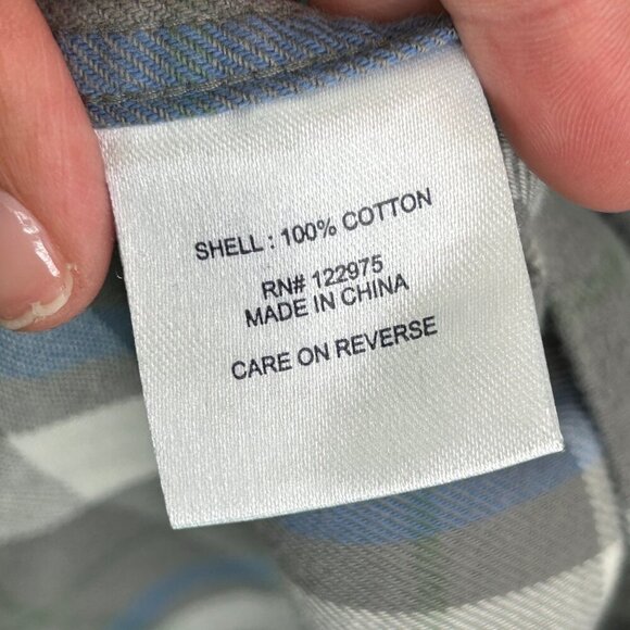 Southern Proper gray flannel long‎ sleeve size XXL - Picture 6 of 7